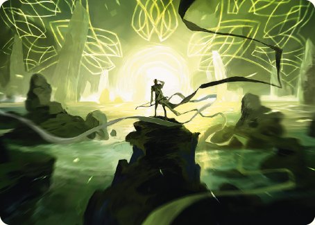 Legolas, Master Archer Art Card [The Lord of the Rings: Tales of Middle-earth Art Series] | Deep Dive Games St. Marys