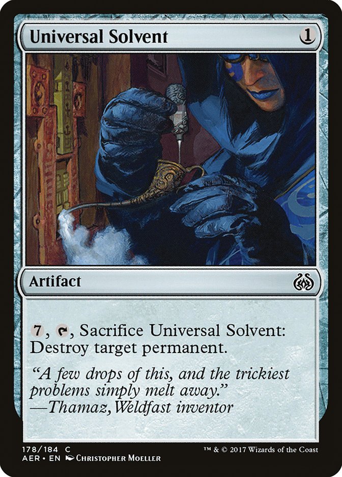 Universal Solvent [Aether Revolt] | Deep Dive Games St. Marys