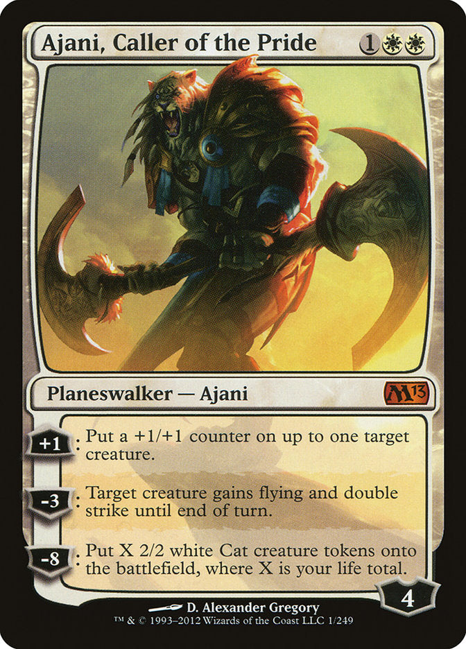 Ajani, Caller of the Pride [Magic 2013] | Deep Dive Games St. Marys