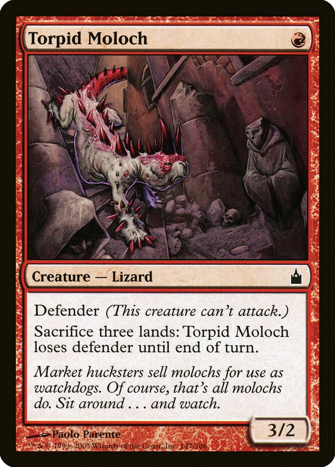 Torpid Moloch [Ravnica: City of Guilds] | Deep Dive Games St. Marys