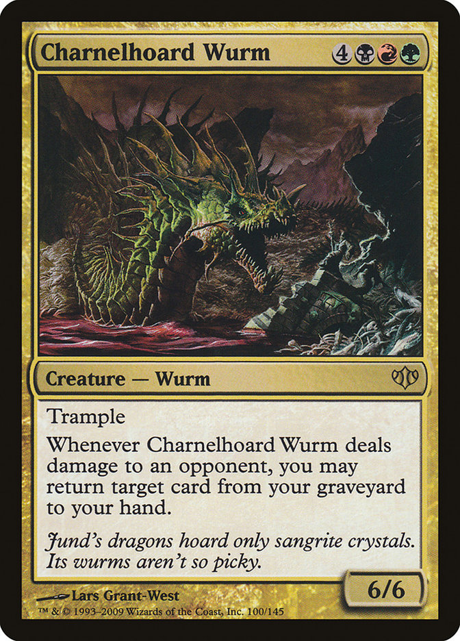 Charnelhoard Wurm [Conflux] | Deep Dive Games St. Marys