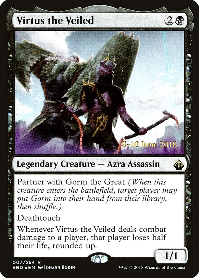 Virtus the Veiled [Battlebond Prerelease Promos] | Deep Dive Games St. Marys