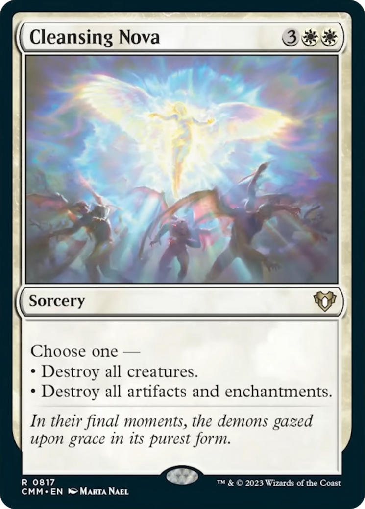 Cleansing Nova [Commander Masters] | Deep Dive Games St. Marys