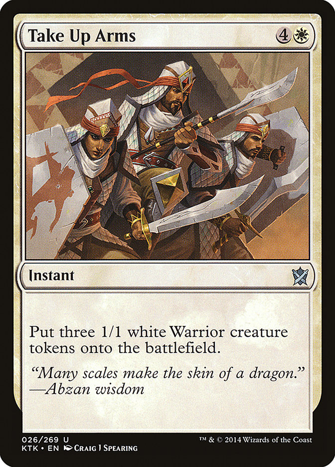 Take Up Arms [Khans of Tarkir] | Deep Dive Games St. Marys