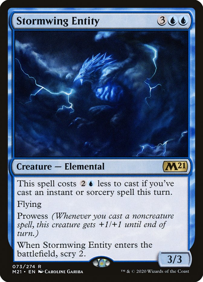 Stormwing Entity [Core Set 2021] | Deep Dive Games St. Marys