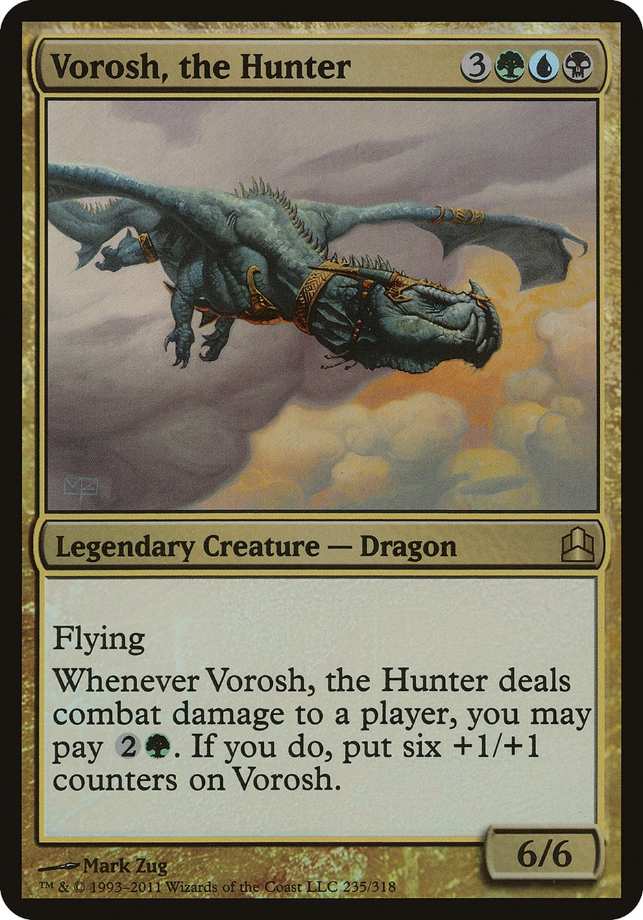 Vorosh, the Hunter (Oversized) [Commander 2011 Oversized] | Deep Dive Games St. Marys