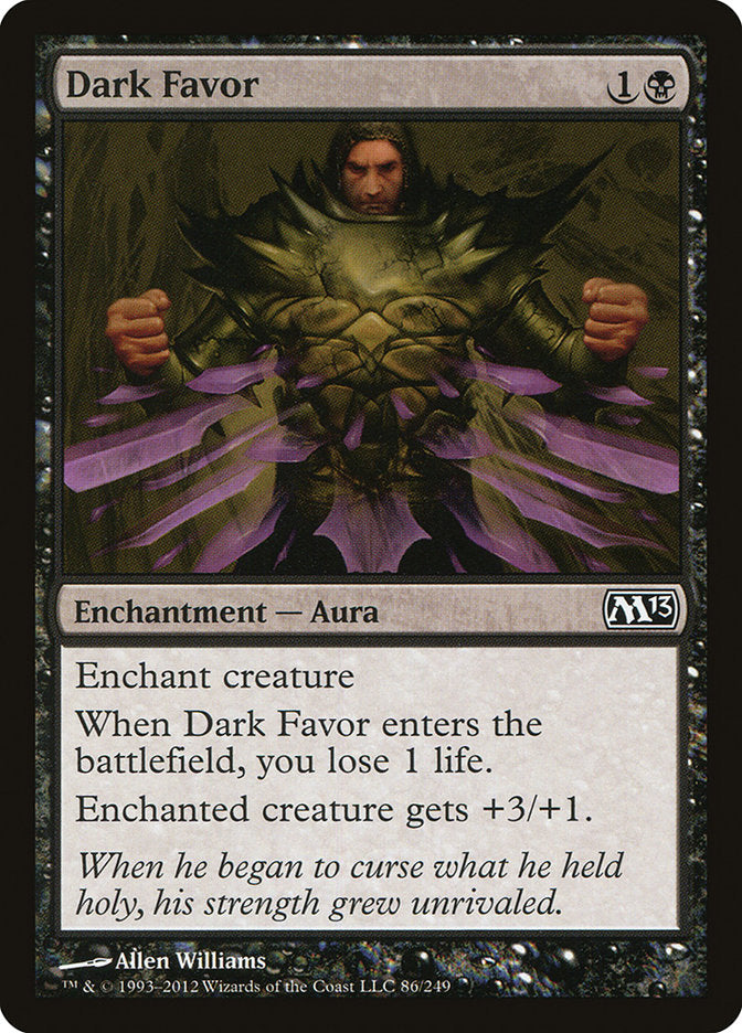 Dark Favor [Magic 2013] | Deep Dive Games St. Marys