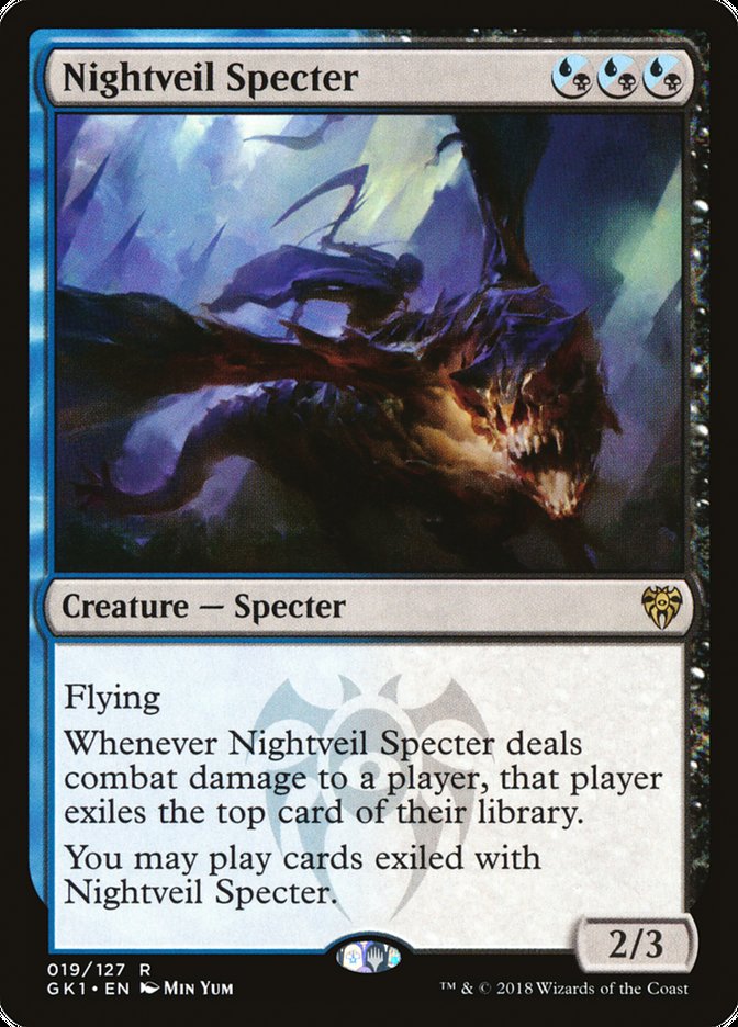 Nightveil Specter [Guilds of Ravnica Guild Kit] | Deep Dive Games St. Marys