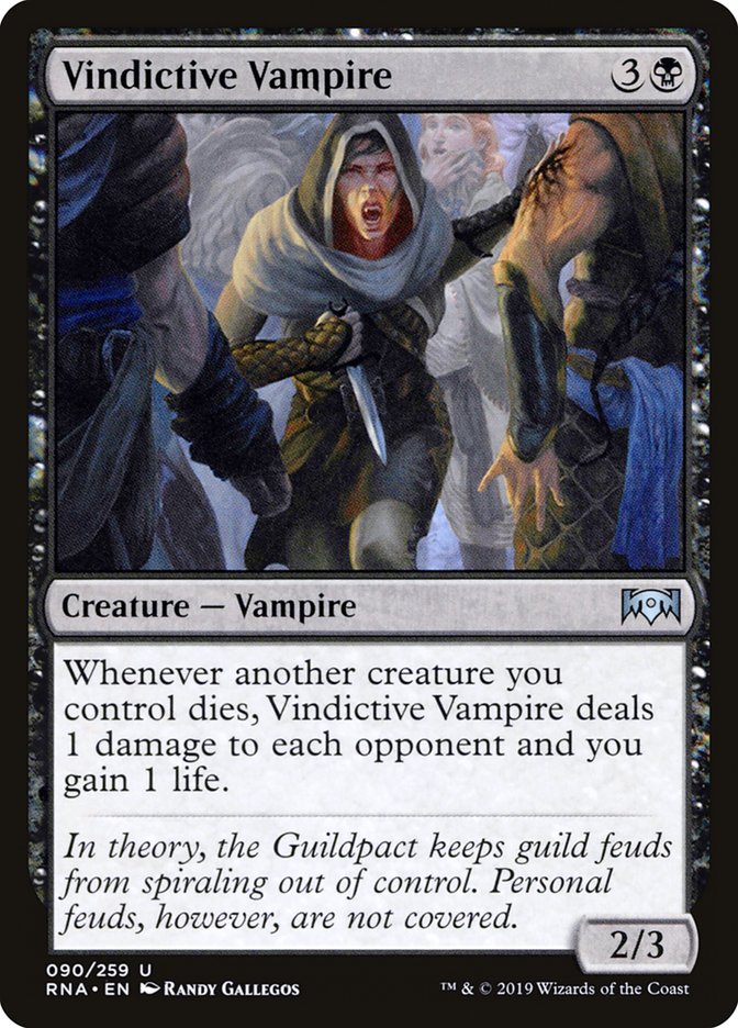 Vindictive Vampire [Ravnica Allegiance] | Deep Dive Games St. Marys