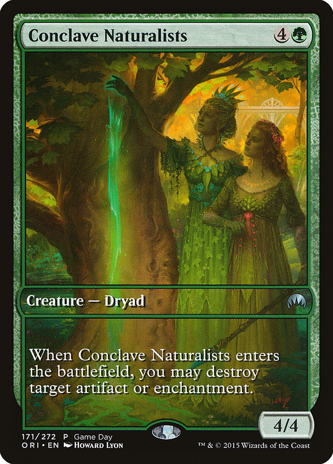 Conclave Naturalists (Game Day) [Magic Origins Promos] | Deep Dive Games St. Marys