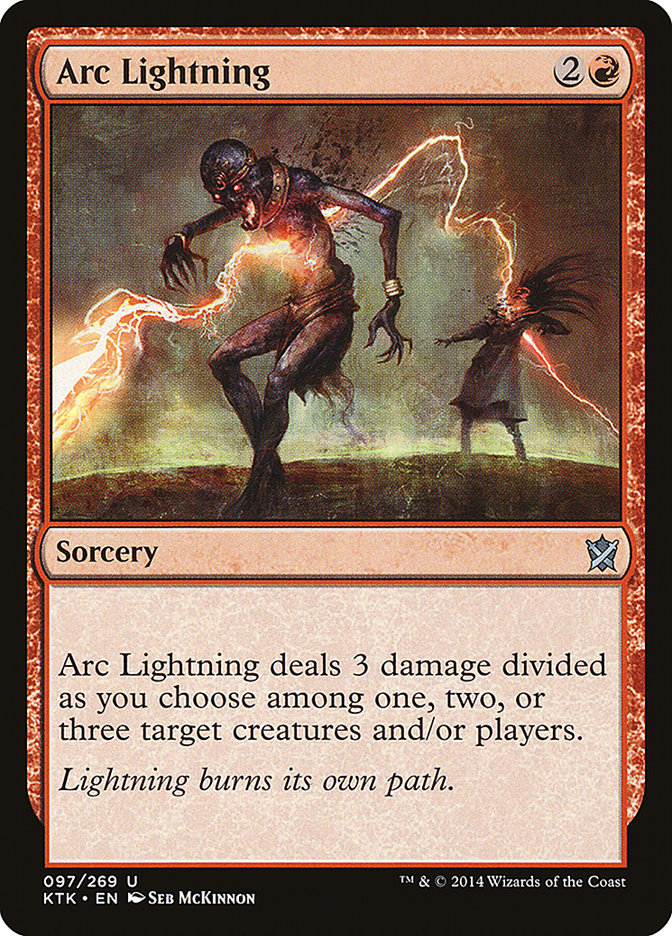 Arc Lightning [Khans of Tarkir] | Deep Dive Games St. Marys