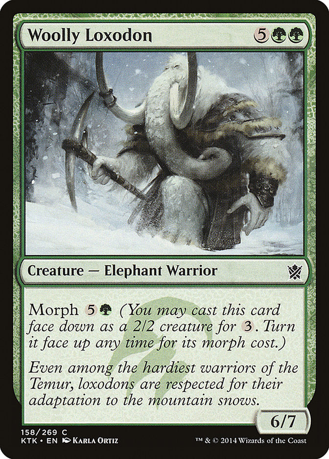 Woolly Loxodon [Khans of Tarkir] | Deep Dive Games St. Marys