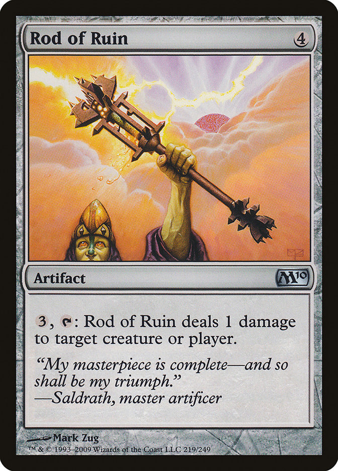 Rod of Ruin [Magic 2010] | Deep Dive Games St. Marys