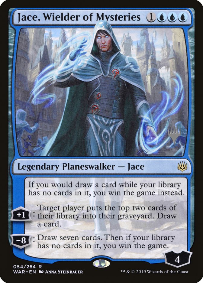 Jace, Wielder of Mysteries (Promo Pack) [War of the Spark Promos] | Deep Dive Games St. Marys