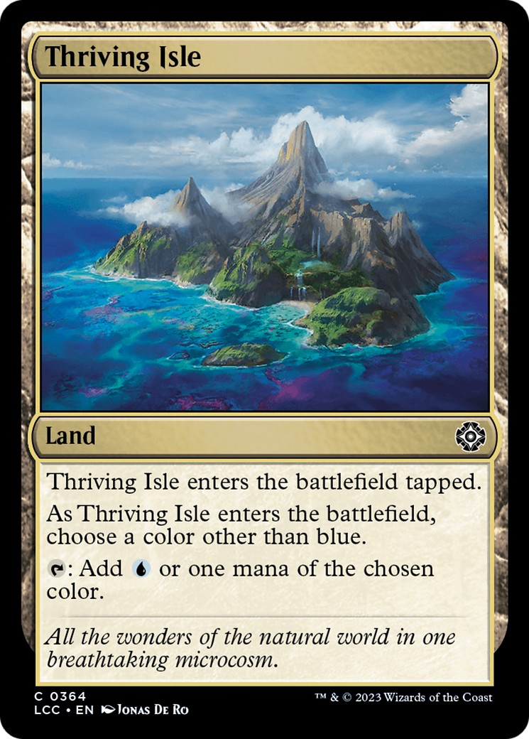 Thriving Isle [The Lost Caverns of Ixalan Commander] | Deep Dive Games St. Marys