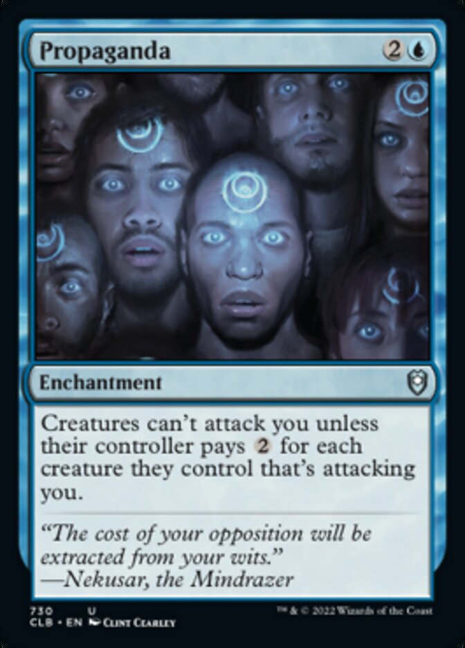 Propaganda [Commander Legends: Battle for Baldur's Gate] | Deep Dive Games St. Marys