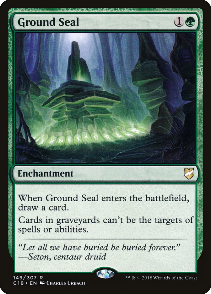 Ground Seal [Commander 2018] | Deep Dive Games St. Marys