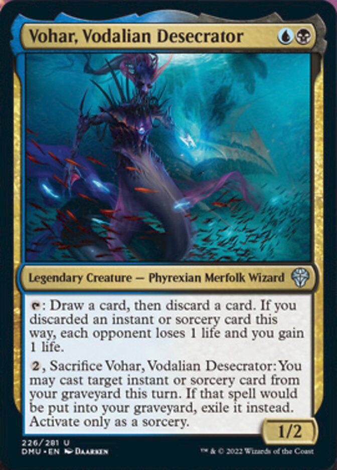 Vohar, Vodalian Desecrator [Dominaria United] | Deep Dive Games St. Marys