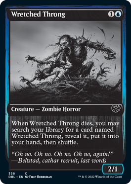 Wretched Throng [Innistrad: Double Feature] | Deep Dive Games St. Marys