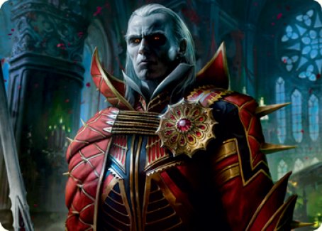 Edgar, Charmed Groom 2 Art Card [Innistrad: Crimson Vow Art Series] | Deep Dive Games St. Marys