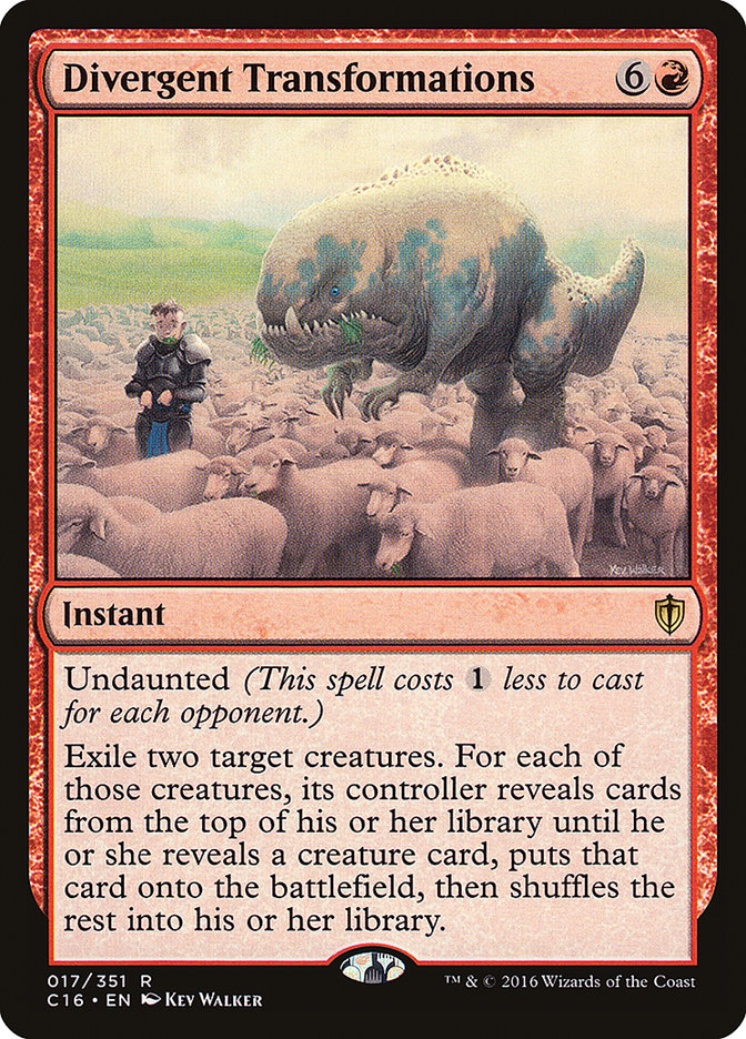 Divergent Transformations [Commander 2016] | Deep Dive Games St. Marys
