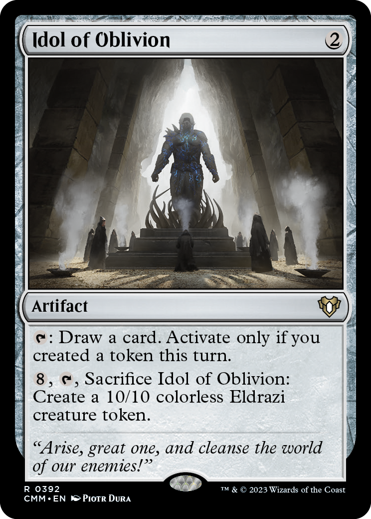Idol of Oblivion [Commander Masters] | Deep Dive Games St. Marys