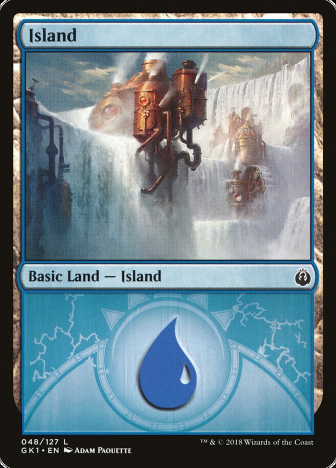 Island (48) [Guilds of Ravnica Guild Kit] | Deep Dive Games St. Marys