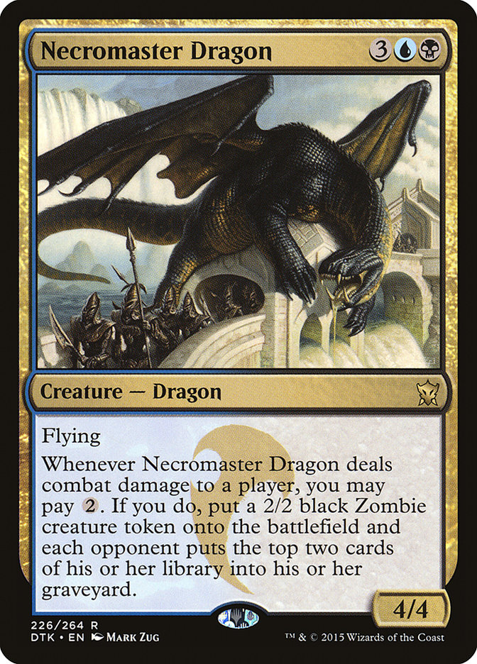 Necromaster Dragon [Dragons of Tarkir] | Deep Dive Games St. Marys