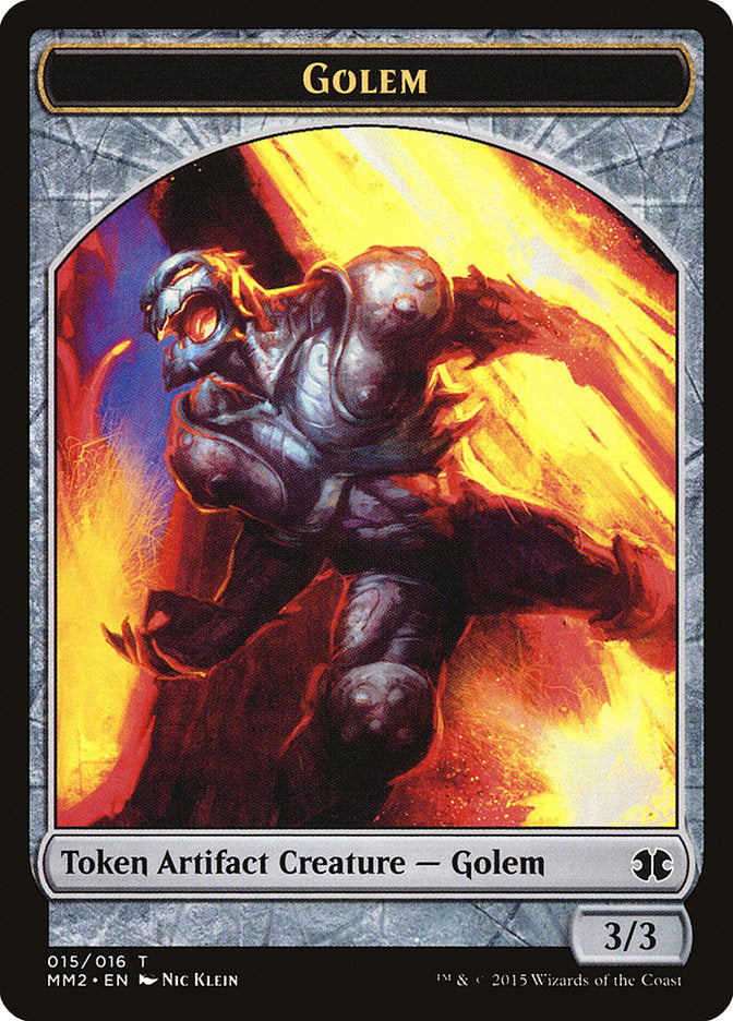 Golem Token [Modern Masters 2015 Tokens] | Deep Dive Games St. Marys