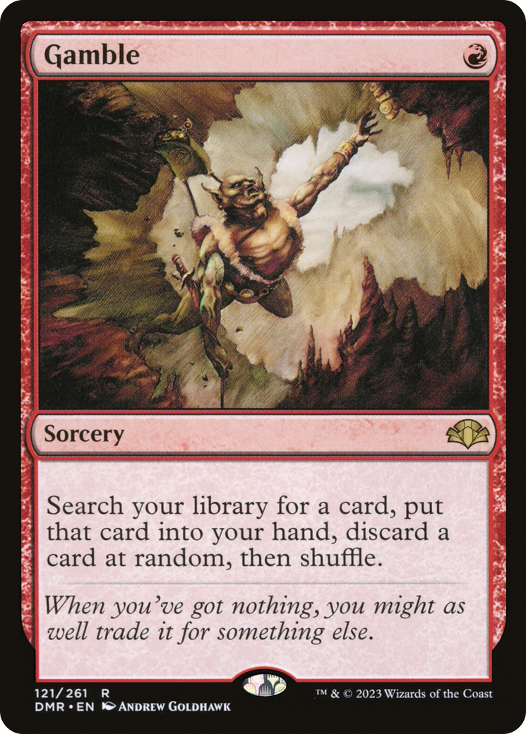 Gamble [Dominaria Remastered] | Deep Dive Games St. Marys