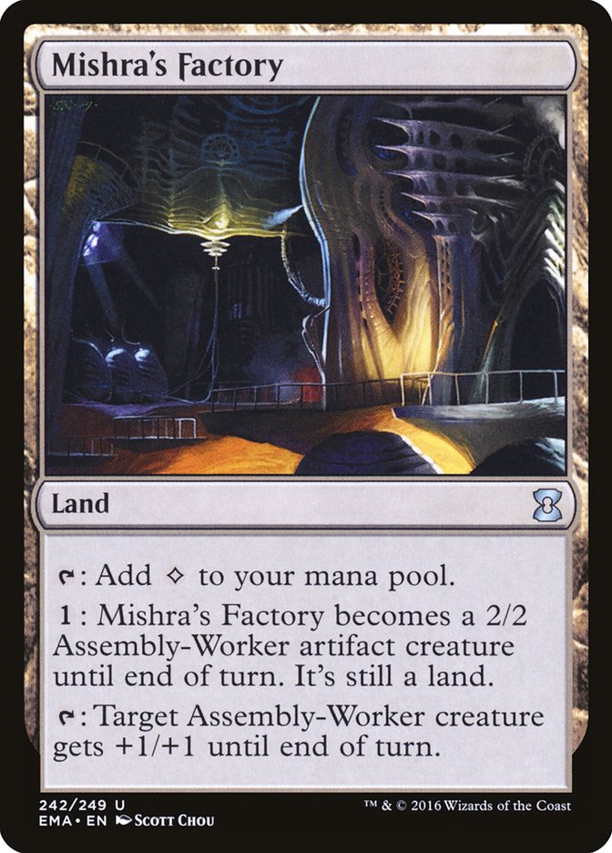 Mishra's Factory [Eternal Masters] | Deep Dive Games St. Marys