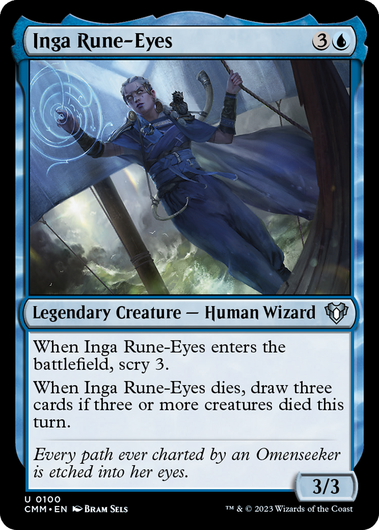 Inga Rune-Eyes [Commander Masters] | Deep Dive Games St. Marys