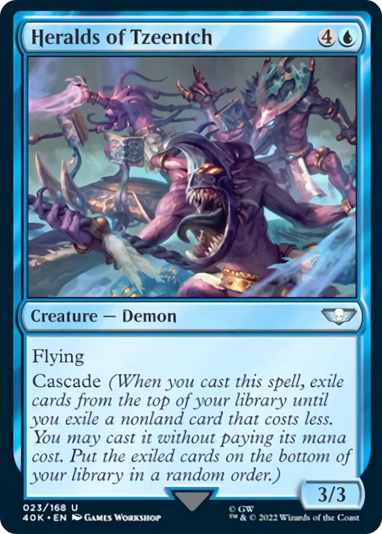Heralds of Tzeentch (Surge Foil) [Warhammer 40,000] | Deep Dive Games St. Marys