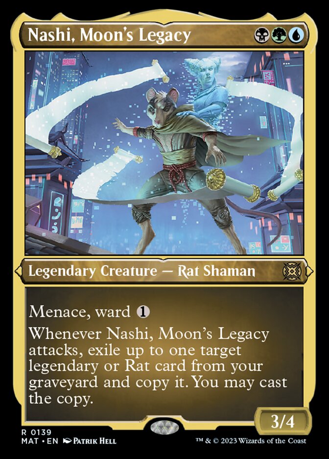 Nashi, Moon's Legacy (Foil Etched) [March of the Machine: The Aftermath] | Deep Dive Games St. Marys