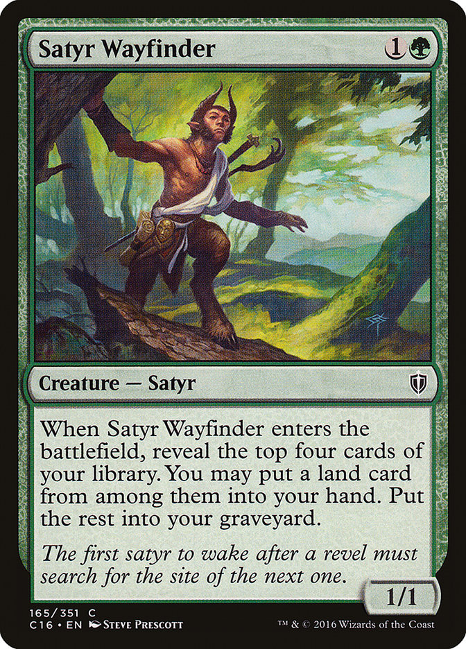 Satyr Wayfinder [Commander 2016] | Deep Dive Games St. Marys