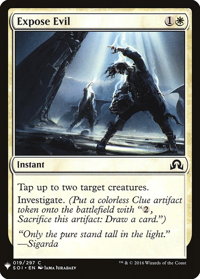 Expose Evil [Mystery Booster] | Deep Dive Games St. Marys