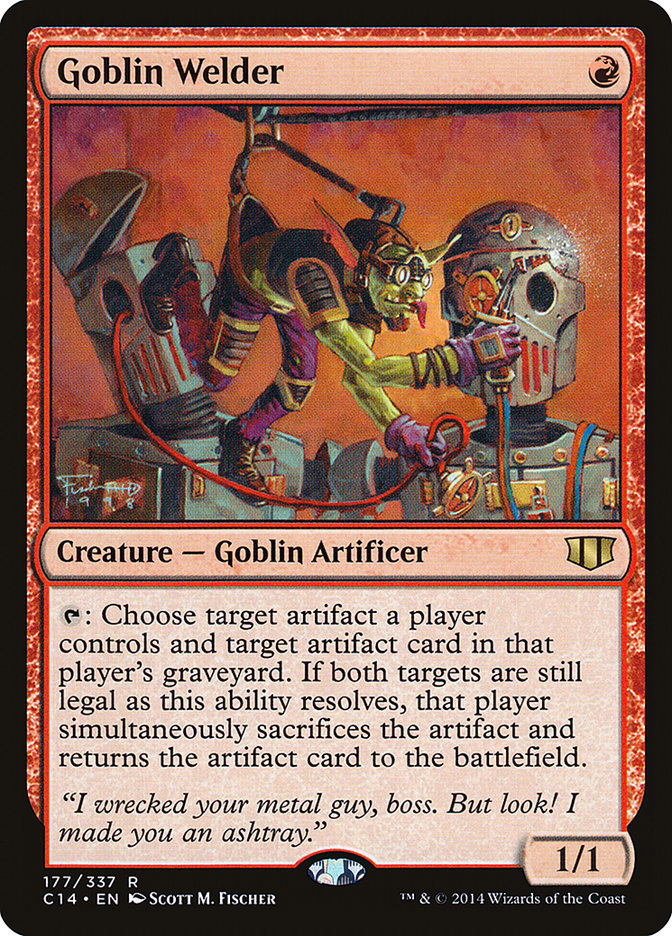 Goblin Welder [Commander 2014] | Deep Dive Games St. Marys