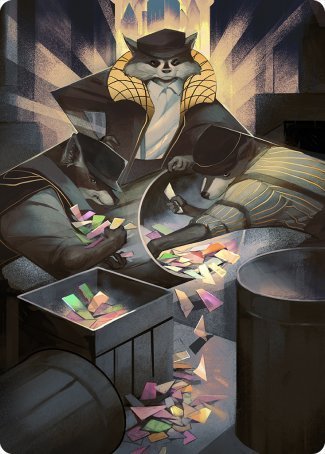 Masked Bandits Art Card [Streets of New Capenna Art Series] | Deep Dive Games St. Marys