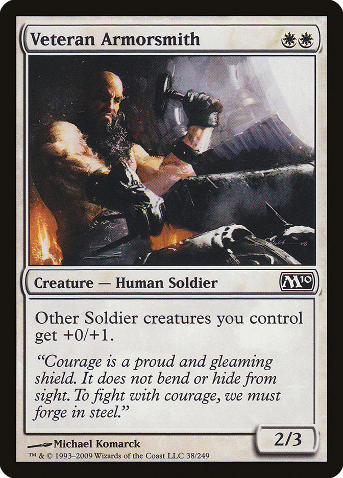 Veteran Armorsmith [Magic 2010] | Deep Dive Games St. Marys