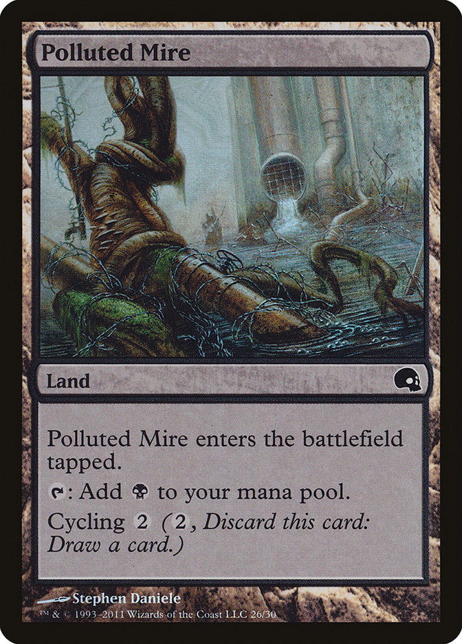 Polluted Mire [Premium Deck Series: Graveborn] | Deep Dive Games St. Marys