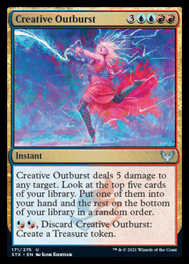 Creative Outburst [Strixhaven: School of Mages] | Deep Dive Games St. Marys