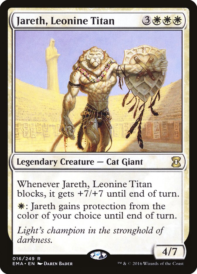 Jareth, Leonine Titan [Eternal Masters] | Deep Dive Games St. Marys