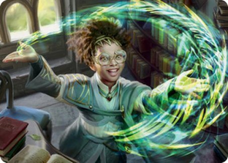 Eureka Moment Art Card [Strixhaven: School of Mages Art Series] | Deep Dive Games St. Marys