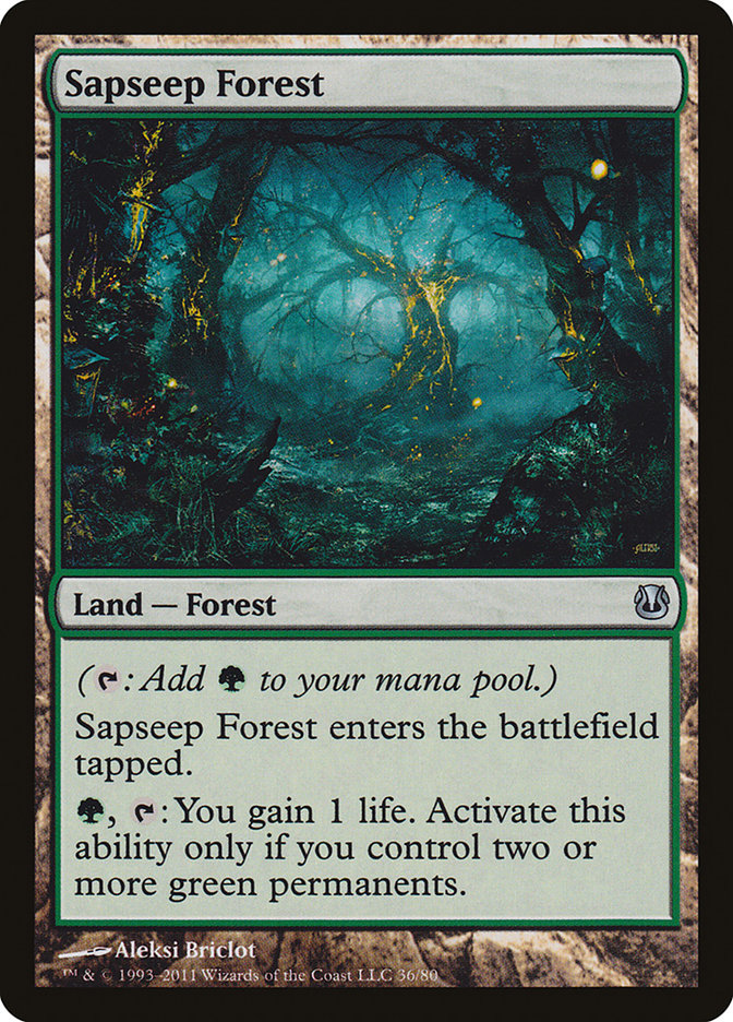 Sapseep Forest [Duel Decks: Ajani vs. Nicol Bolas] | Deep Dive Games St. Marys