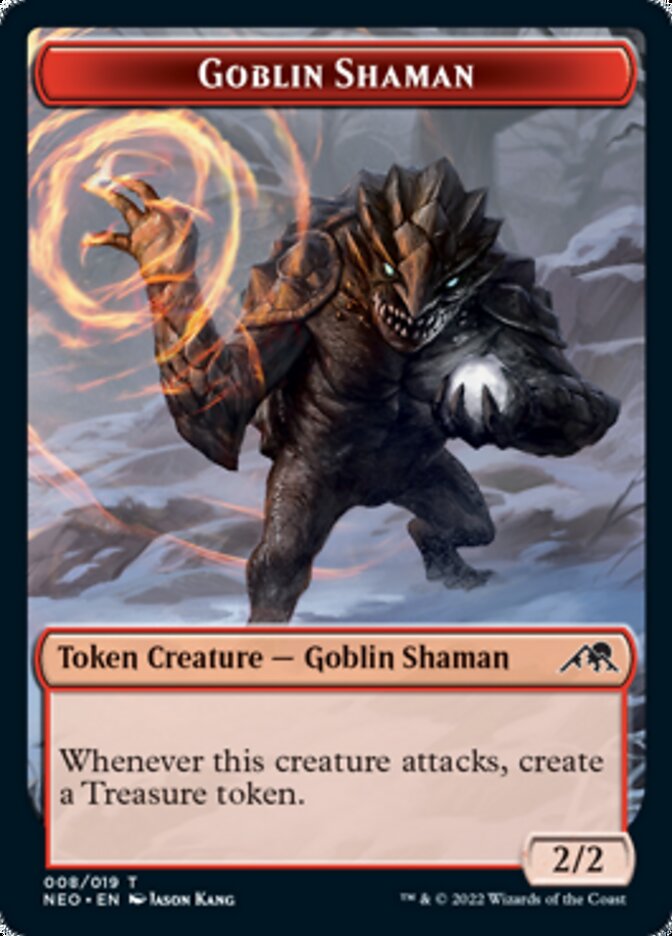 Goblin Shaman Token [Kamigawa: Neon Dynasty Tokens] | Deep Dive Games St. Marys