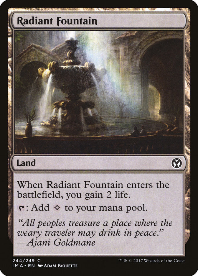 Radiant Fountain [Iconic Masters] | Deep Dive Games St. Marys