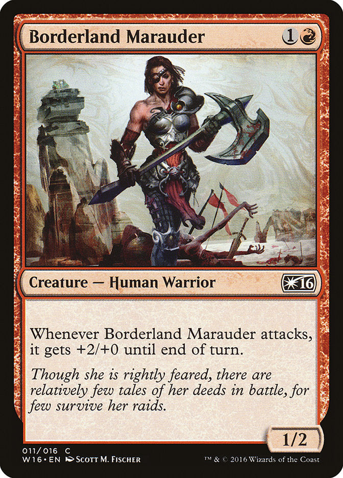 Borderland Marauder [Welcome Deck 2016] | Deep Dive Games St. Marys