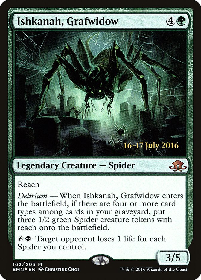 Ishkanah, Grafwidow [Eldritch Moon Prerelease Promos] | Deep Dive Games St. Marys