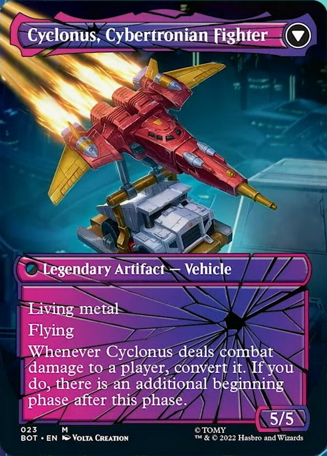 Cyclonus, the Saboteur // Cyclonus, Cybertronian Fighter (Shattered Glass) [Transformers] | Deep Dive Games St. Marys