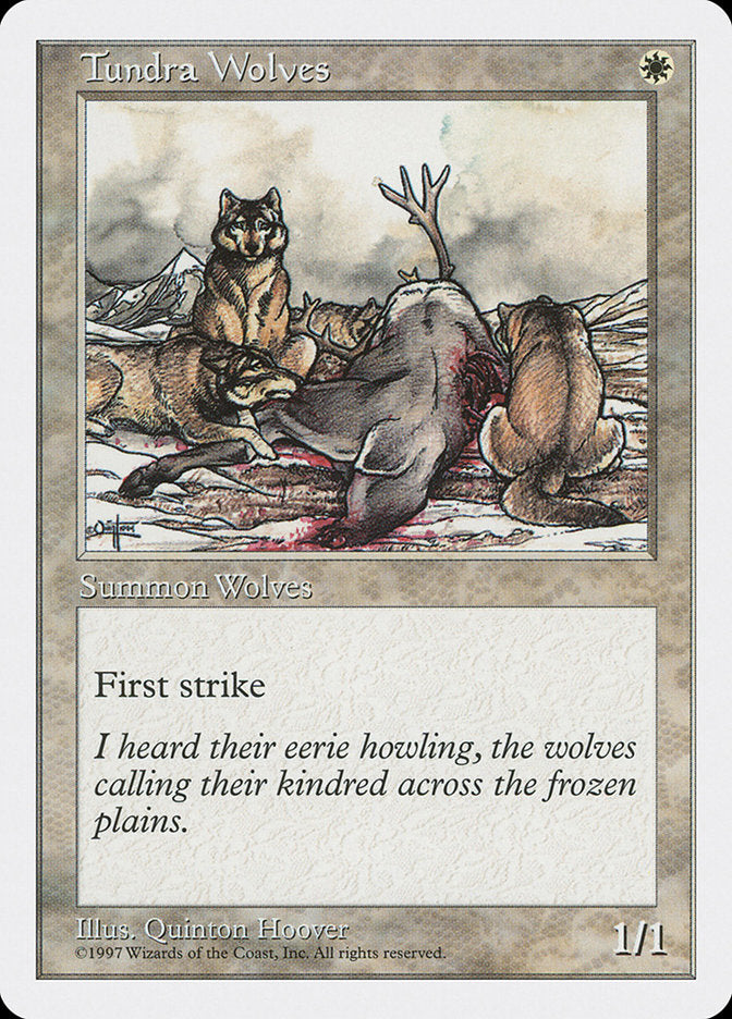 Tundra Wolves [Fifth Edition] | Deep Dive Games St. Marys